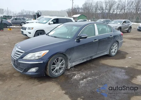 2012 Hyundai Genesis 3.8 from USA, damaged, VIN KMHGC4DD6CU203607